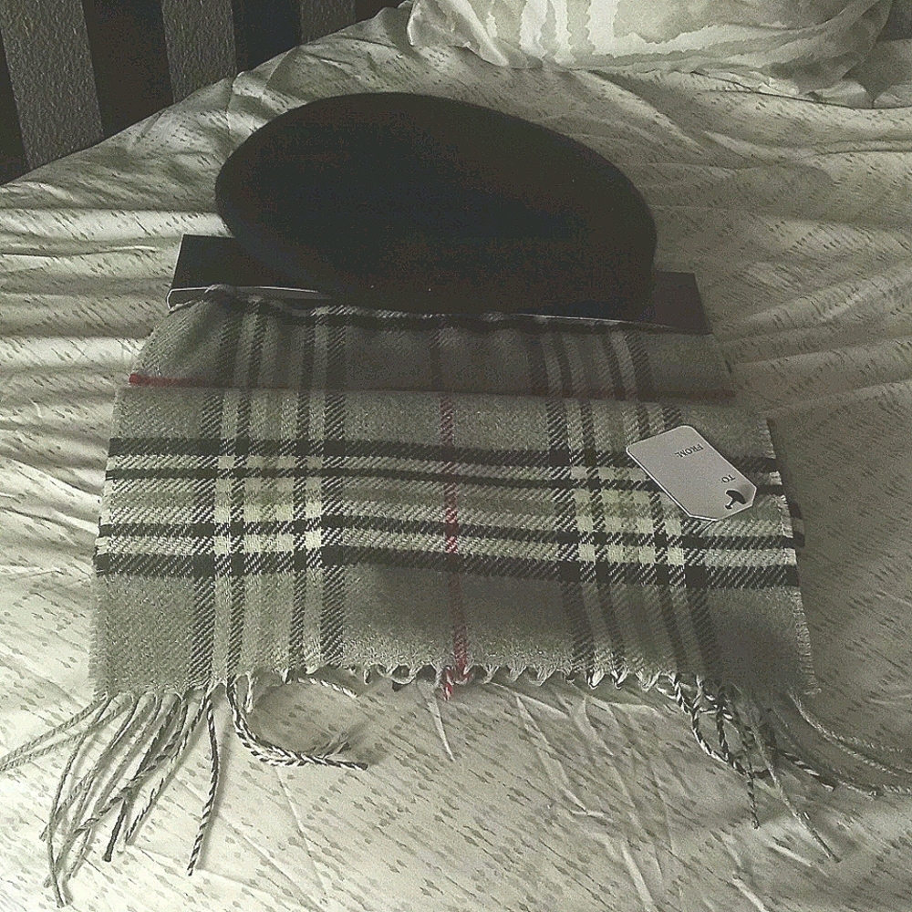 V. Grass scarf set